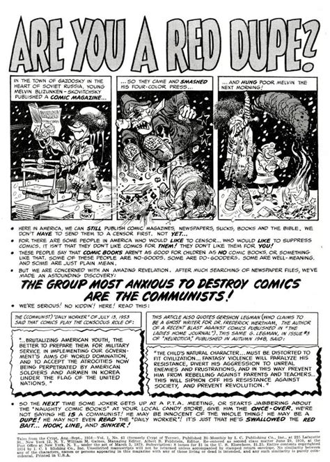 are you a red dupe 1954